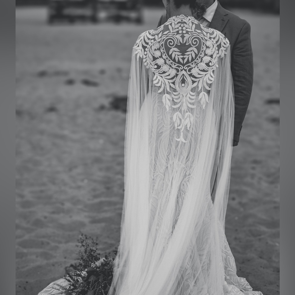 All Who Wander Bridal Cape